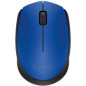 Mouse raton logitech m171 optico wireless inalambrico azul