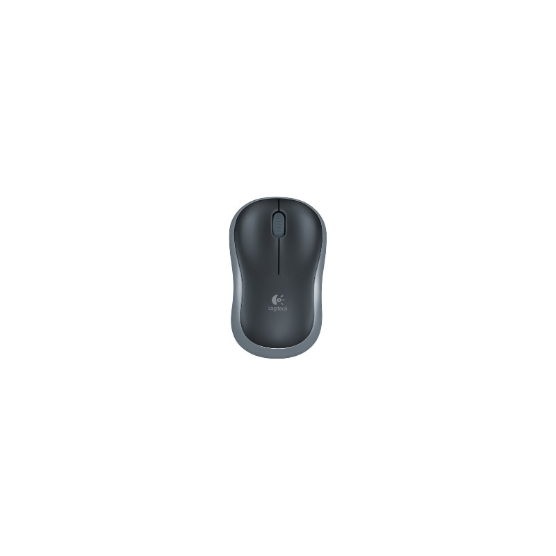 Mouse raton logitech wireless m185 optico  gris  2.4ghz