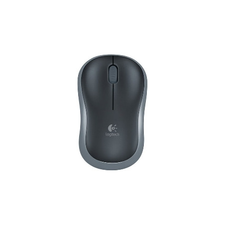Mouse raton logitech wireless m185 optico  gris  2.4ghz