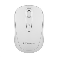 Phoenix m250 ratn inalmbrico 2.4 ghz receptor usb hasta 1600 dpi compatible con pc mac porttil color blanco