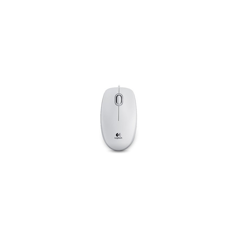 RATÓN ÓPTICO LOGITECH B100 BLANCO