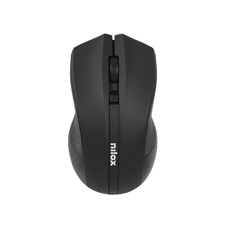 Mouse raton nilox mowi1001 wireless inalambrico 1600 dpi negro