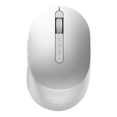 Mouse raton of the ms7421w optico 7 botones 1600ppp wireless inalambrico plateado platino