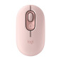 Raton inalambrico logitech pop mouse pink