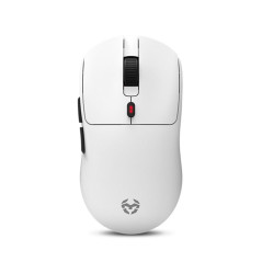 RATON OPTICO WIRELESS KROM KLEVER WHITE