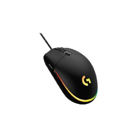 Mouse raton logitech g203 lightsync negro gaming 8.000 dpi 6 botones