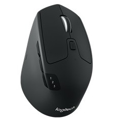 Mouse raton logitech m720 optico wireless y bluetooth inalambrico  triathlon