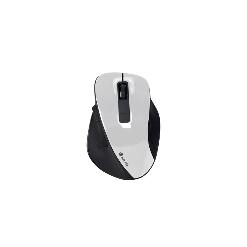 Raton inalambrico ngs bowwhite 2.4ghz 1600dpi