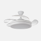 Ventilador bayomo 59w 6890lm blanco 4 aspas desp. 32 - 47x55 - 108 d.3 color.motor dc.remoto