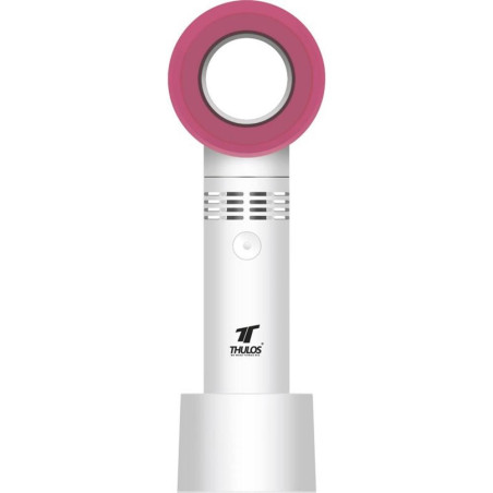 Ventilador portatil thulos th - mfn - 03 blanco - rosa