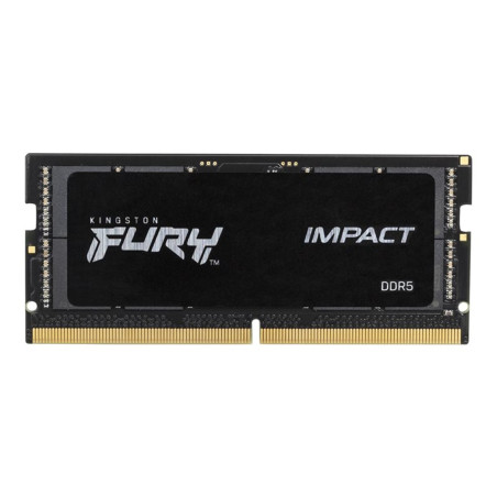 Memoria ram ddr5 32gb kingston - sodimm - 5600mhz - pc5 44800 - fury impact - cl40 - 1.1v
