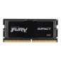 Memoria ram ddr5 32gb kingston - sodimm - 5600mhz - pc5 44800 - fury impact - cl40 - 1.1v