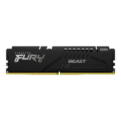 Memoria ram ddr5 32gb kingston - 5200 mhz - pc5 - 41600 - fury beast - cl40 - 1.25v
