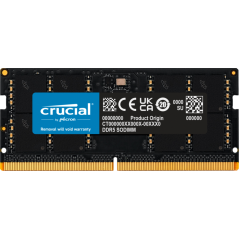 Memoria ram ddr5 32gb crucial - sodimm - 5600 mhz - pc5 44800 - cl46