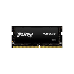 Memoria ram ddr4 32gb kingston - 3200mhz - pc4 - 25600 - fury impact - sodimm - negro - 1.2v