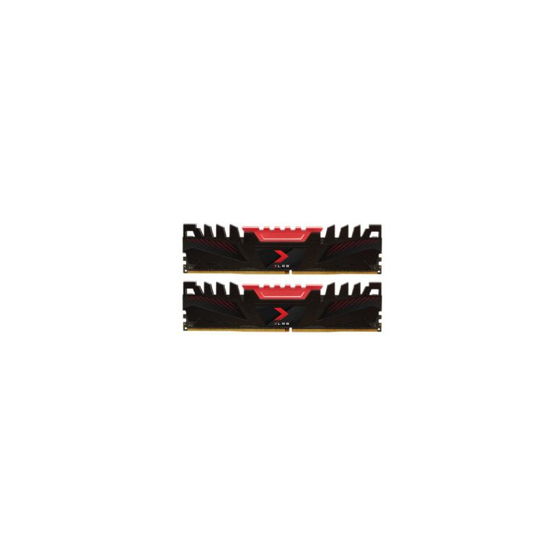 Memoria ddr4 16gb 2x8gb 3200mhz dimm pc4 - 25600 pny cl16 1.35v xlr8