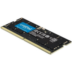 Memoria ram ddr5 24gb crucial - sodimm - 5600mhz - pc5 44800 - cl46 - 1.1v