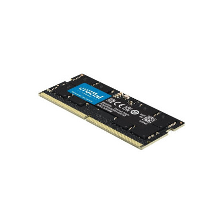 Memoria ram ddr5 24gb crucial - sodimm - 5600mhz - pc5 44800 - cl46 - 1.1v