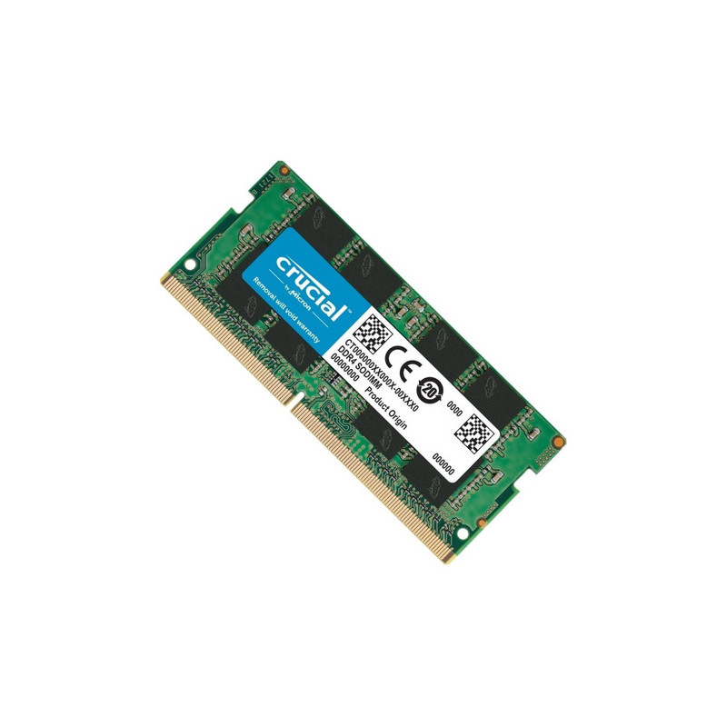 Memoria ram ddr4 32gb crucial - sodimm - 3200mhz - pc4 25600 - cl22