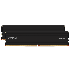 Memoria ram ddr5 96gb 2x48gb crucial - udimm - 5600 mhz - pc4 44800 - cl46