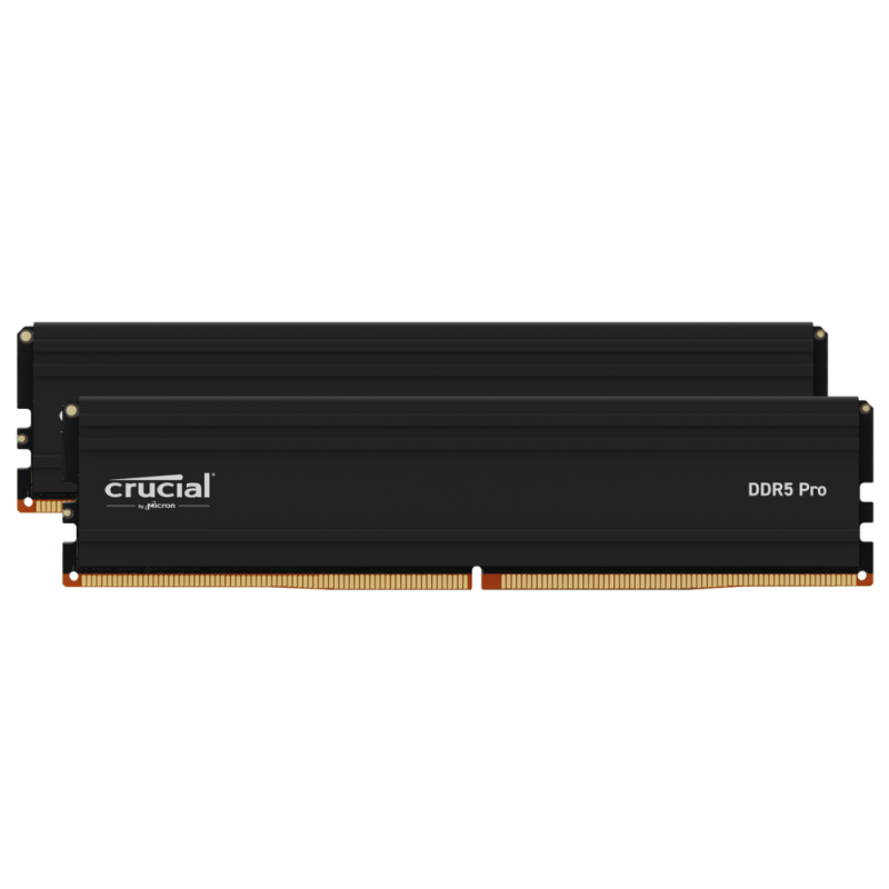Memoria ram ddr5 96gb 2x48gb crucial - udimm - 5600 mhz - pc4 44800 - cl46
