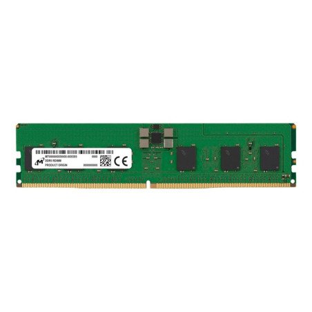 Memoria ram ddr5 16gb crucial micron  - rdimm - 4800 mhz - pc5 38400 - cl40 - 1.1v