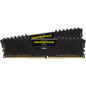 Memoria ram ddr4 16gb kit 2x8 corsair vengeance - pc4 - 24000 -  3000mhz -  c16 negro