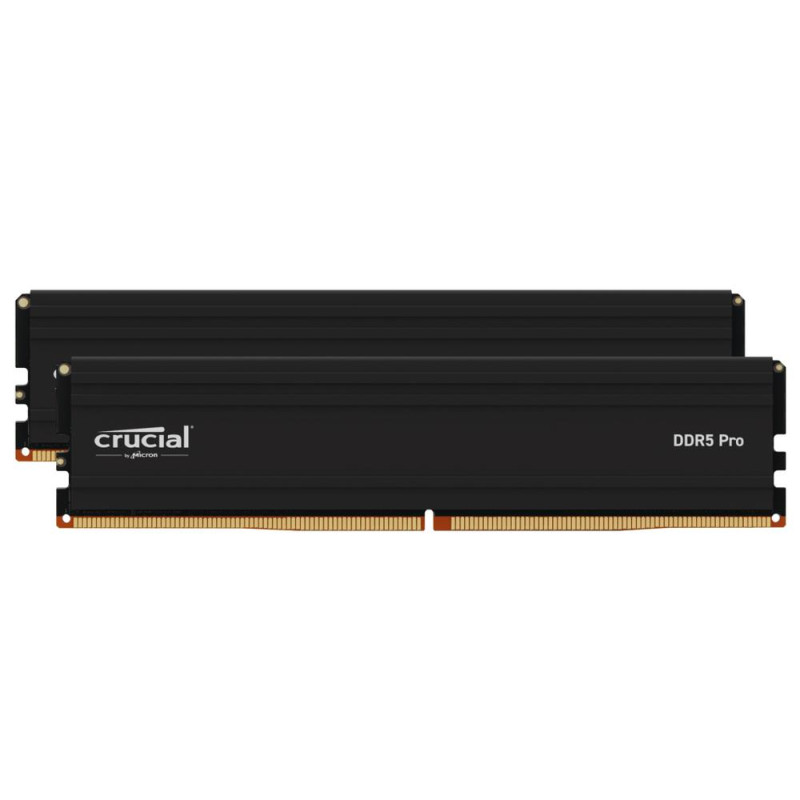 Memoria ram ddr5 48gb 2x24gb crucial pro -  dimm - 5600 mhz - pc5 44800