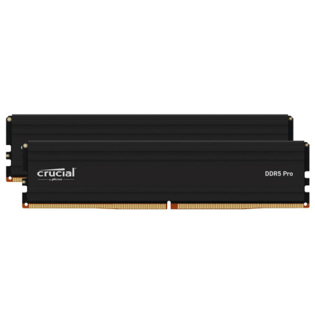 Memoria ram ddr5 48gb 2x24gb crucial pro -  dimm - 5600 mhz - pc5 44800