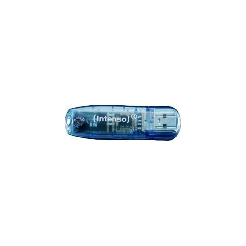 Memoria usb 2.0 intenso rainbow 4gb azul