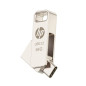 Memoria usb 3.2 - usb tipo c hp 64gb x206c otg