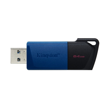 Memoria usb 3.2 kingston 64gb datatraveler dtxm azul