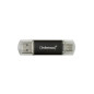 Memoria usb 3.2 intenso 64gb twist line a+c
