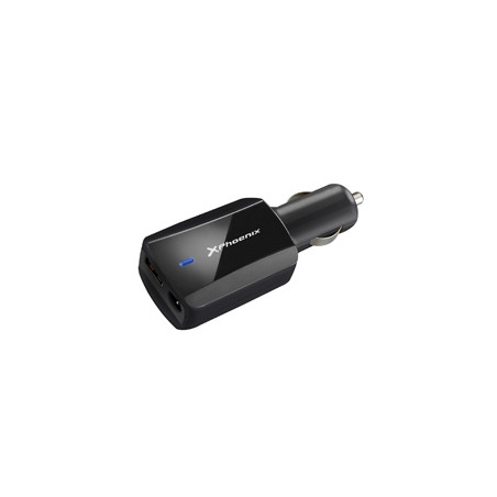 Cargador adaptador universal 90w phoenix phlaptopcarcharger para coche - vehiculo -  mechero para portatil - netbooks -  puerto 