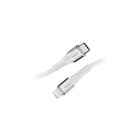 Cable usb - c a lightning intenso 1 -5m c315l blanco
