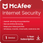 Antivirus mcafee internet security 1 dispositivo 1 ao esd (descarga directa)