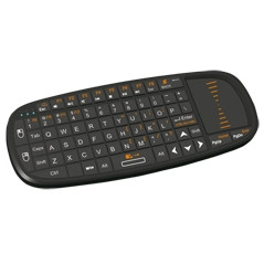 Mini teclado bluetooth con touchpad y puntero lser