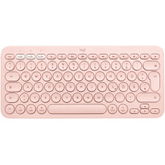 Teclado logitech k380 multi - device bluetooth rosa espaol