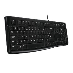 Teclado logitech k120 usb negro en ingles (eeuu)