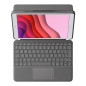 Funda logitec combo touch con teclado para apple 10.2 pulgadas (7 y 8 generacion)