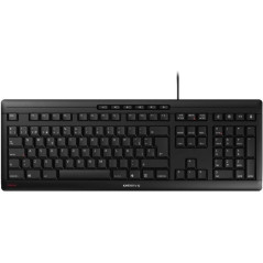CHERRY STREAM keyboard Universal USB QWERTY Spanish Black
