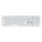 Teclado apple magic keyboard inalambrico touch id + numerico ingles