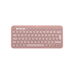Teclado logitech pebble keys 2 k380s inalambrian pink
