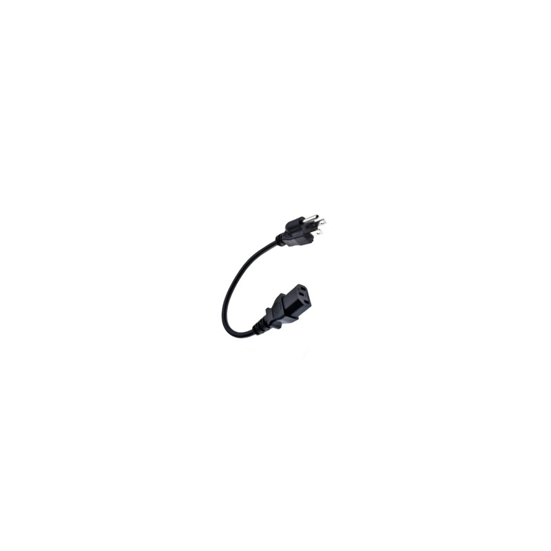 Cable alimentacion nanocable cpu nema - 5 - 15p - m - c13 - h 1.5m corriente