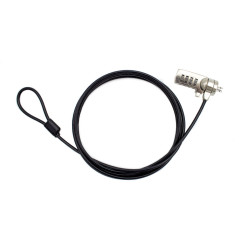 Cable seguridad para portatil nilox combinacion 4 digitos 1.5m