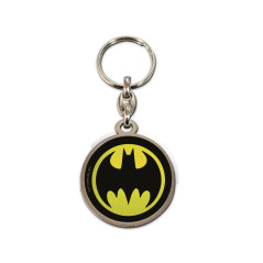 Llavero redondo metal sd toys logo batman universe dc