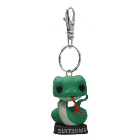 Llavero plastoy harry potter mascota house slytherin chibi pvc