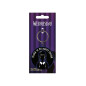 Llavero pyramid wednesday addams black is my happy color