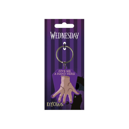 Llavero pyramid wednesday addams give me a hand