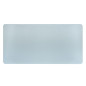 Phoenix matepad alfrombrilla escritorio ratn pu 80 x 40 cm antideslizante impermeable materal simil cuero azul - gris
